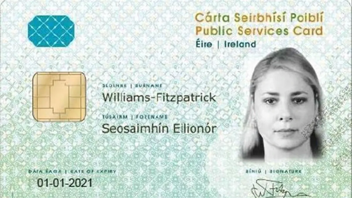 Public Services Card może stać się pełnoprawnym dokumentem tożsamości w Irlandii. Są też obawy o prywatność