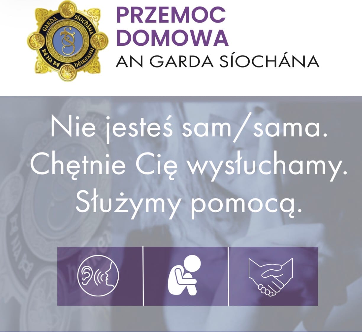 Ponad 17 900 zgłoszeń przemocy domowej w Irlandii od początku roku