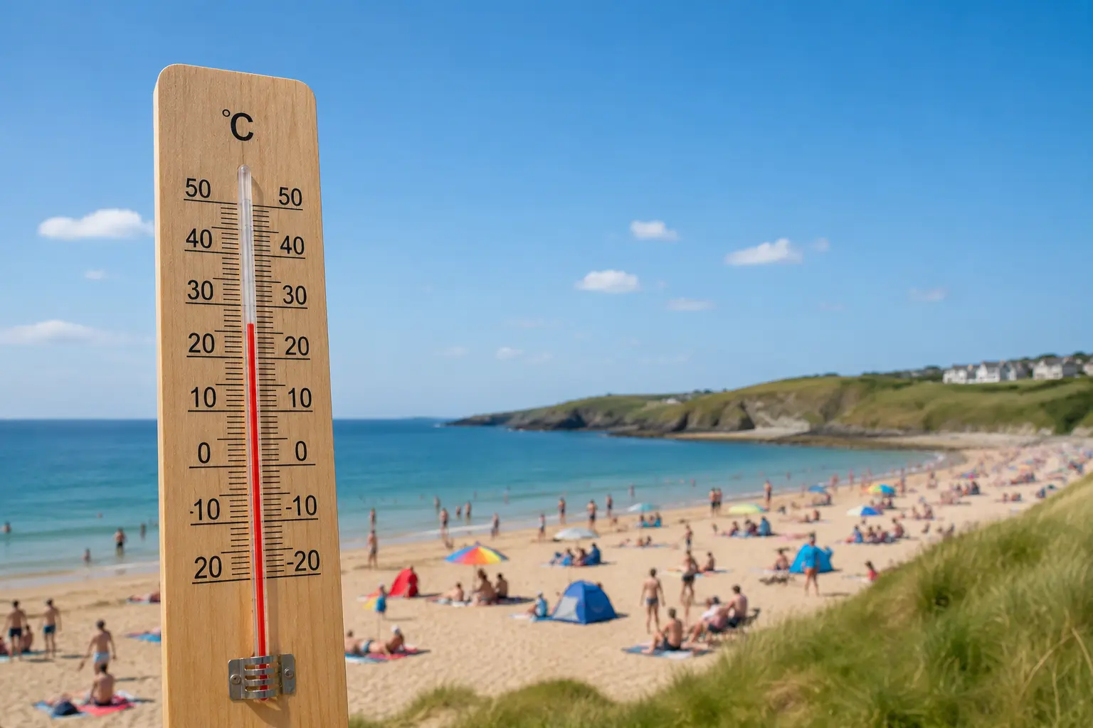 Upały w Irlandii. Żółte ostrzeżenie dla 8 hrabstw i możliwy majowy rekord temperatury