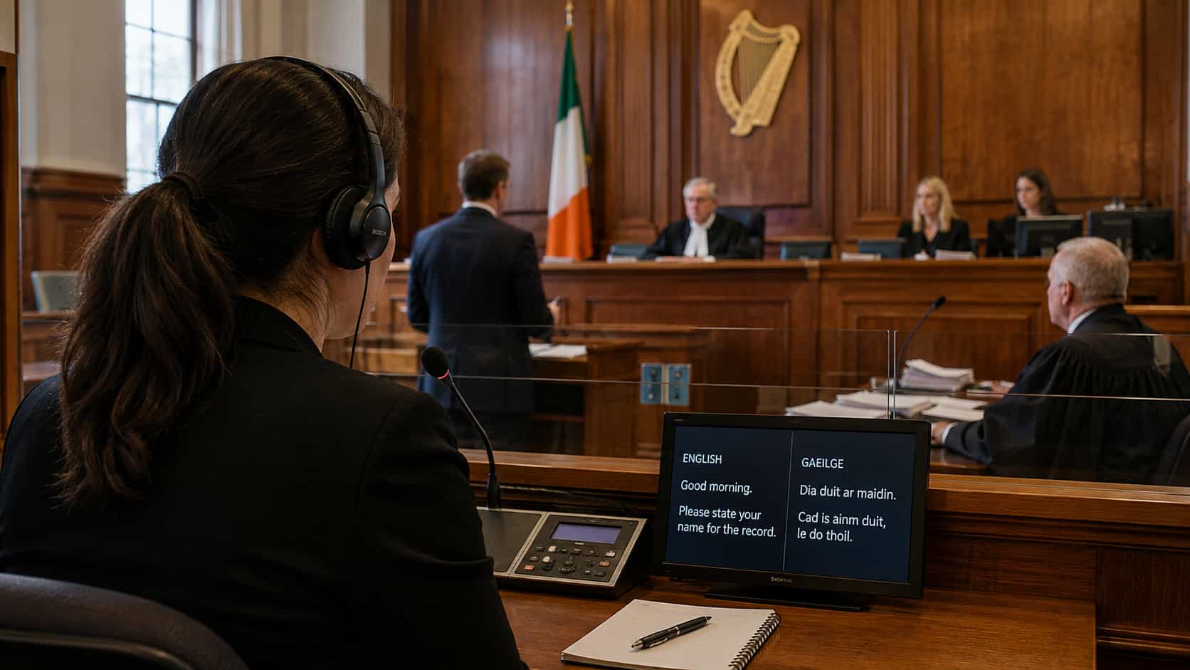Irlandzkie sądy rozważają wykorzystanie sztucznej inteligencji do tłumaczeń