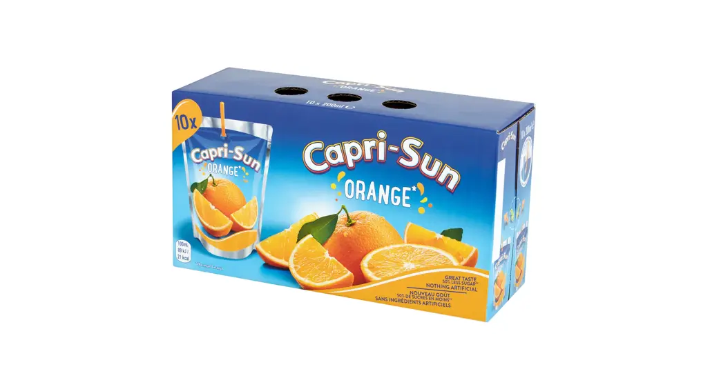 Napoje bez cukru z cukrem. FSAI wycofuje wybrane produkty Capri-Sun